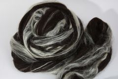 Black Shetland/Silk